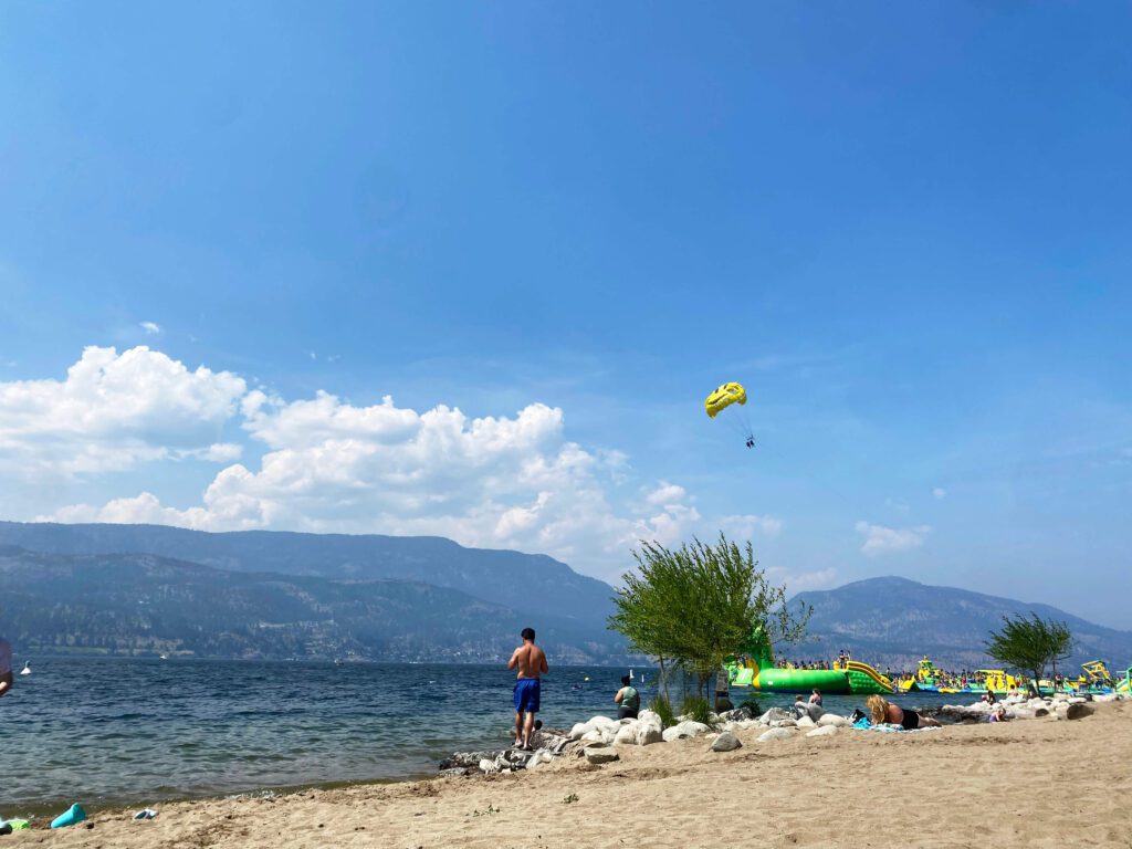 Kelowna Hot Sands Beach