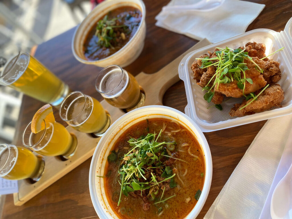 ケロウナ ビールとラーメン